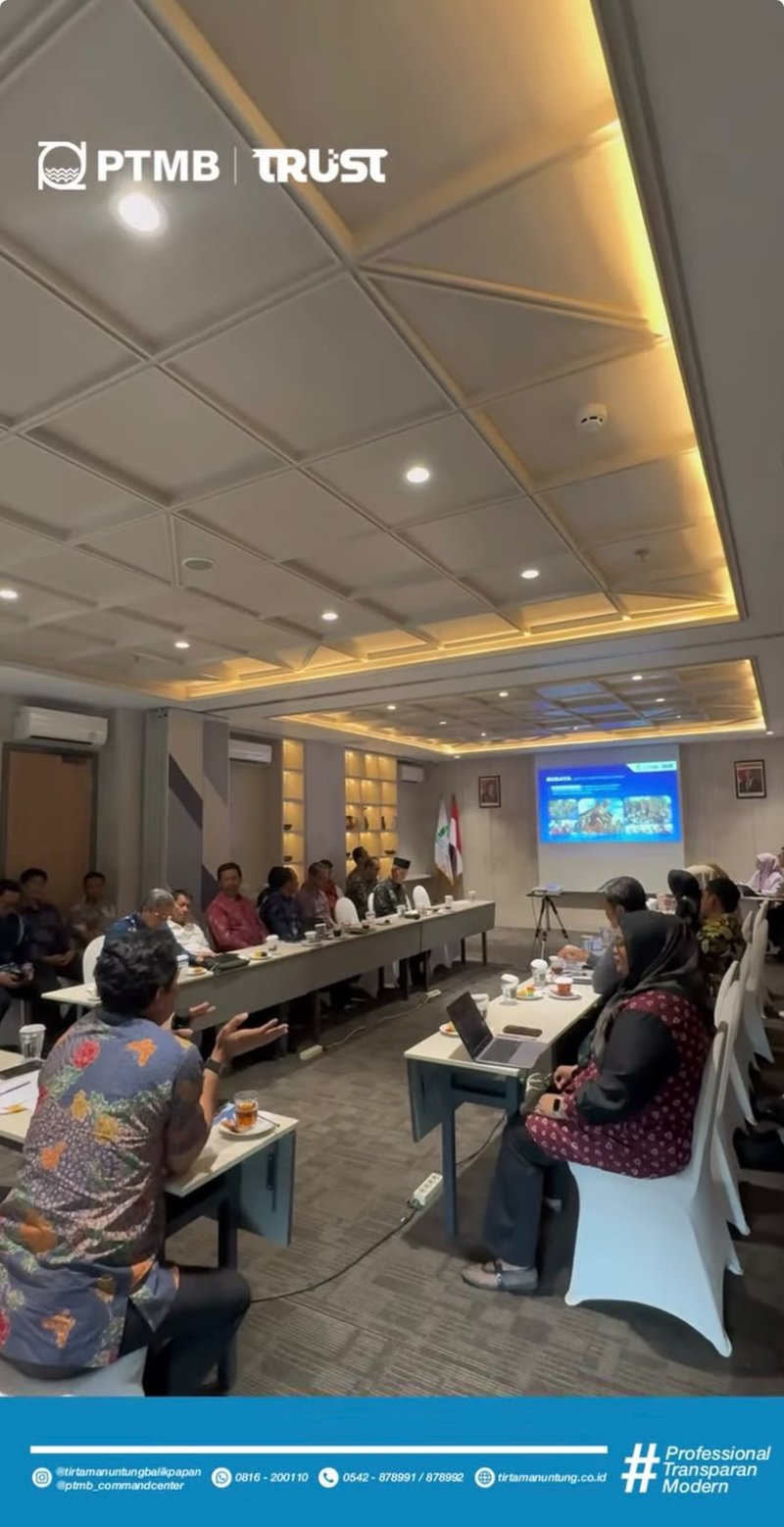 Rapat Kerja Daerah PD Perpamsi Kaltim