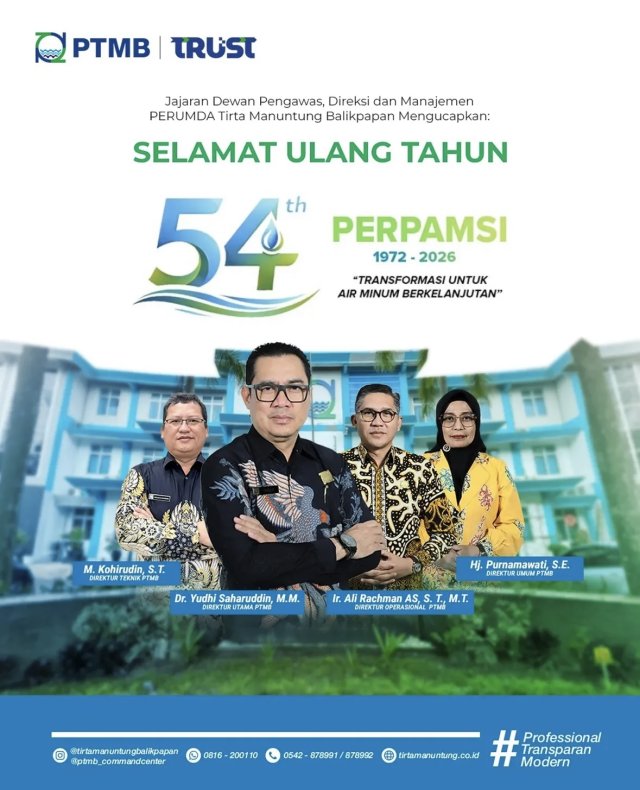 Selamat Ulang Tahun ke-54 PERPAMSI (1972–2026)