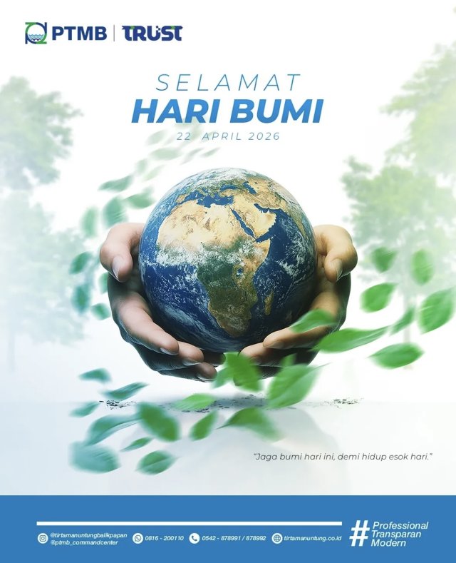 Selamat Hari Bumi, 22 April 2026!