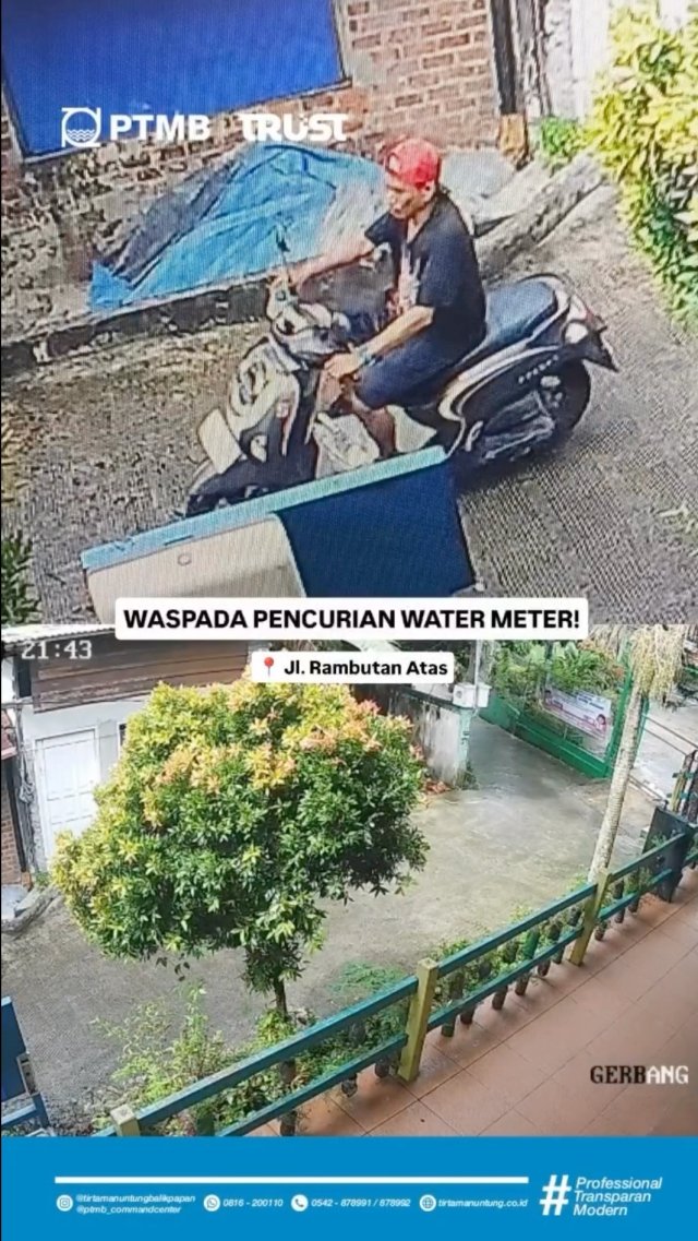 🚨 WASPADA PENCURIAN METER AIR! 🚨